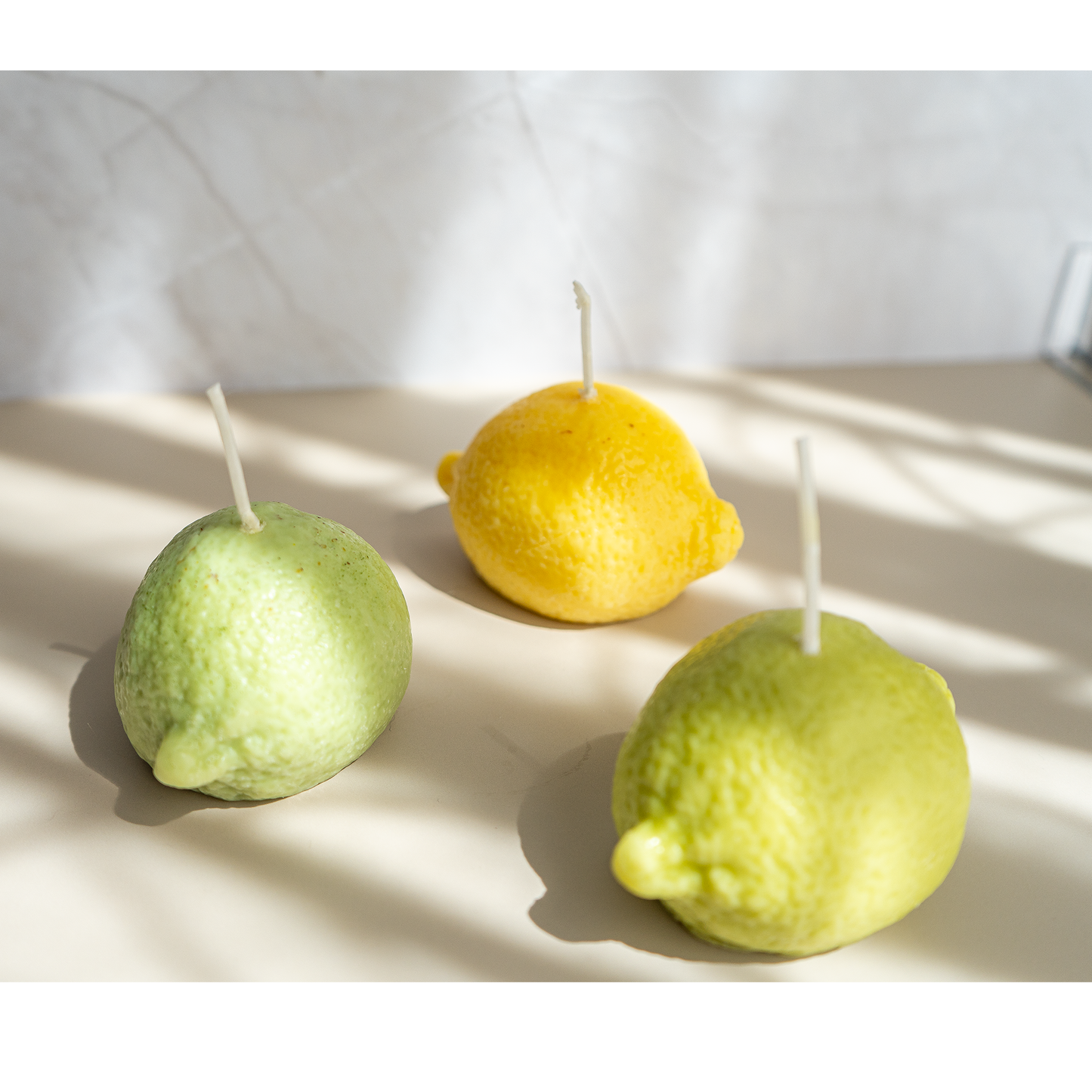 Vela de vainilla y limón
